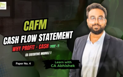 Cash Flow Statement Explained (Lecture 1): Why Profit ≠ Cash