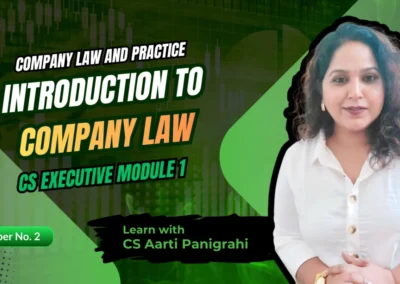 Introduction to Company Law | Company Law and Practice (CLP)