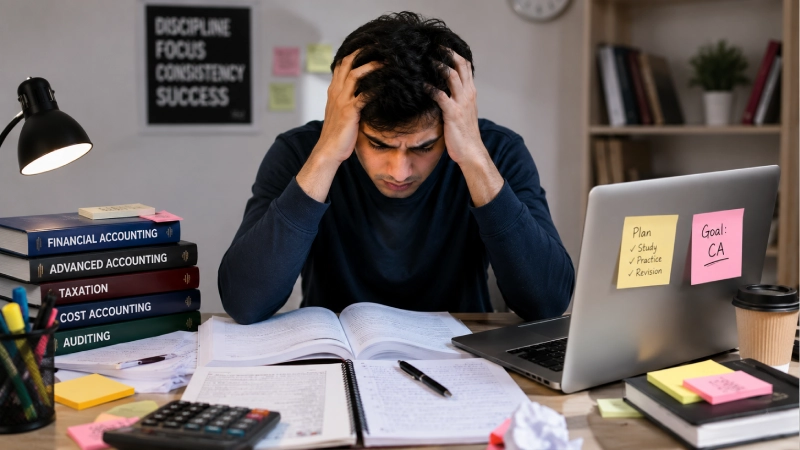 Top 10 Mistakes CA Aspirants Make During Exam Preparation—and How to Avoid Them