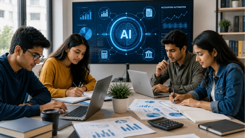 Artificial Intelligence in Accounting: Why Future CAs Need Digital Skills