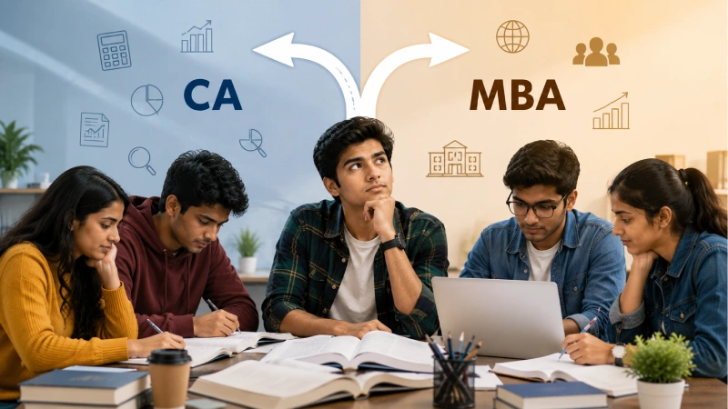 CA vs MBA After 12th Commerce: Which Career Is Right for You?